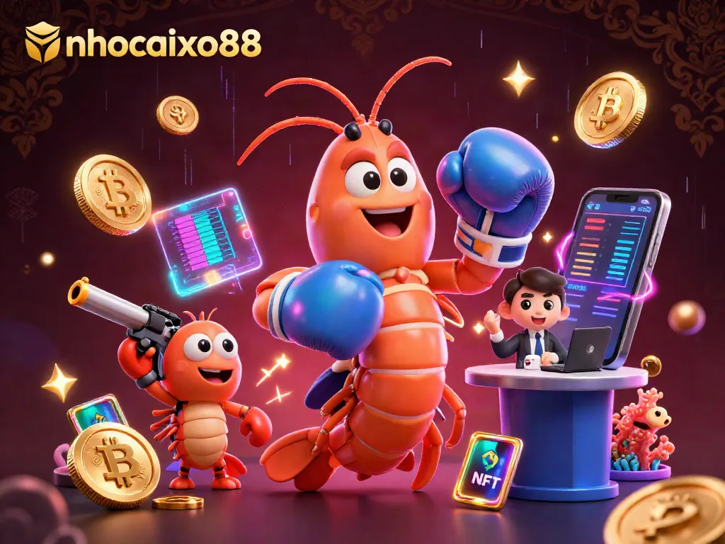 Win big at nhacaixo88 with engaging digital games featuring dynamic shrimp mascots.