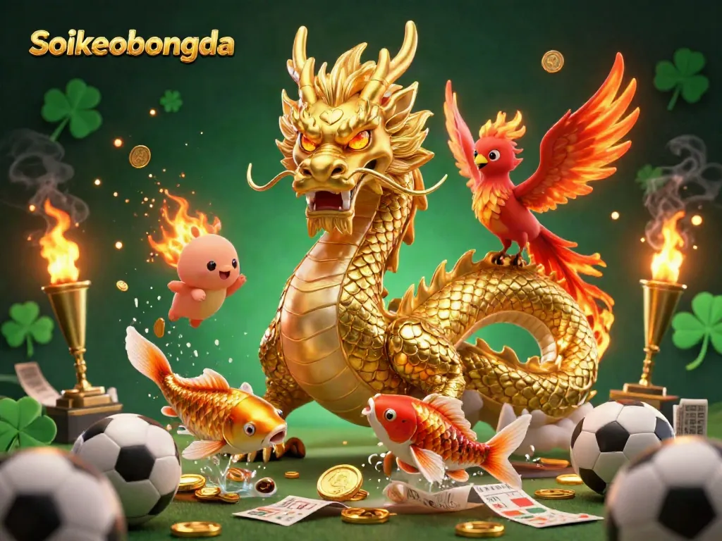 Experience the thrilling atmosphere of Soikeobongda sports betting with dynamic characters and game elements.