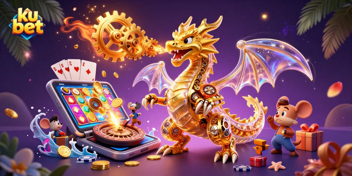 Experience the thrill of ku bet with a golden dragon and immersive casino games!