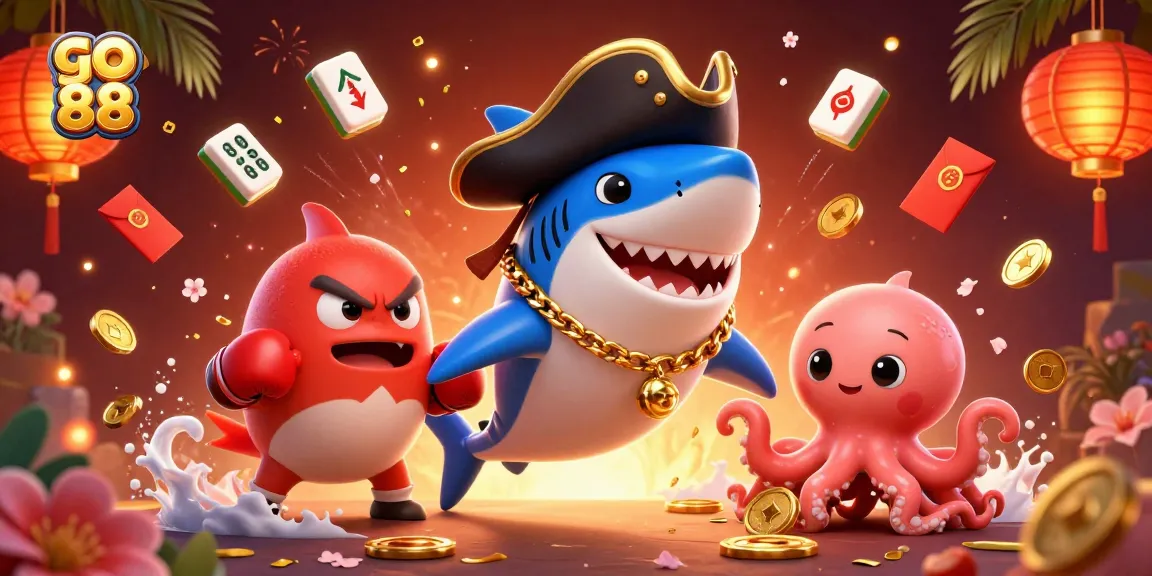 Engage in exciting gameplay at go 88 with thrilling characters and vibrant casino elements.