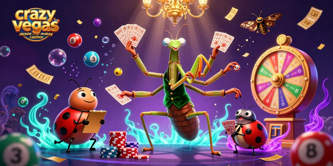 Engage with crazyvegas aussie real money casinos through vibrant 3D scenes of dynamic gambling action.