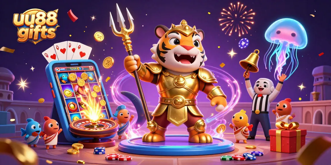 Experience thrilling moments with uu88 gifts in this dynamic underwater casino scene.