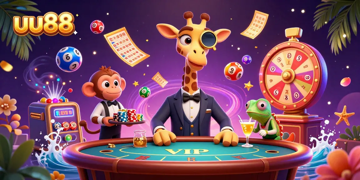 Experience the thrill of uu88 casino games with vibrant characters and dynamic elements.