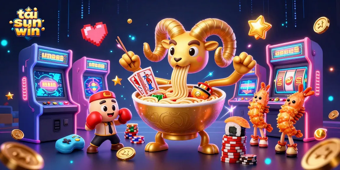 Experience the thrill of tải sun win as characters engage in animated casino activities with vibrant game elements.