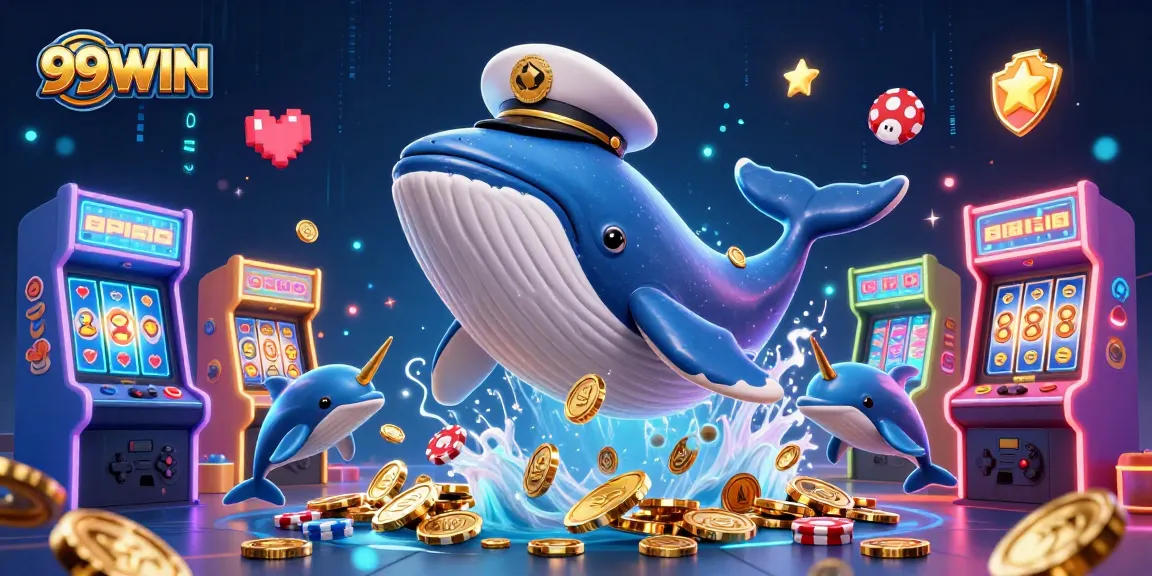 Engage with 99WIN's colorful 3D casino world featuring animated characters and immersive game elements.
